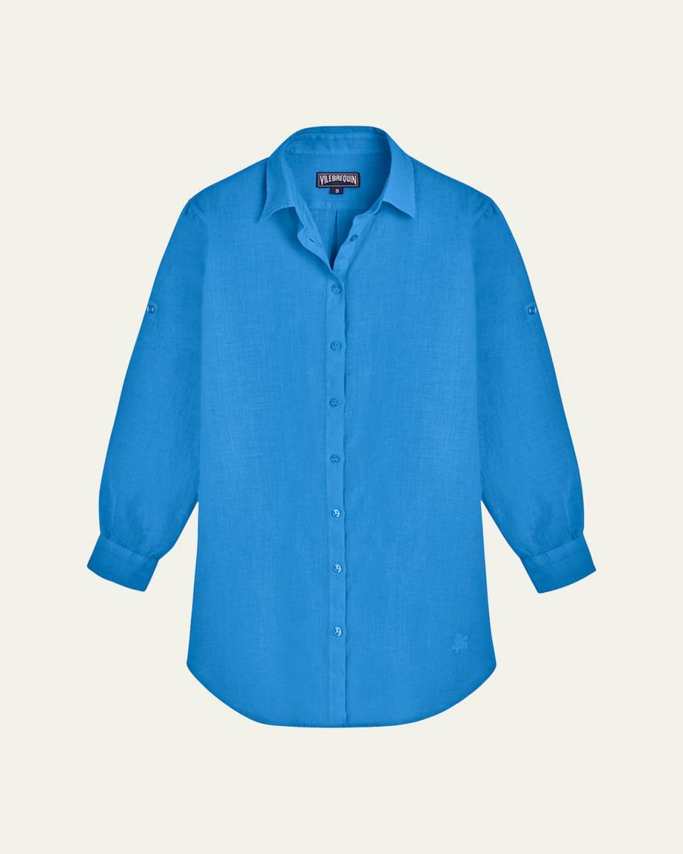 Solid Linen Tunic